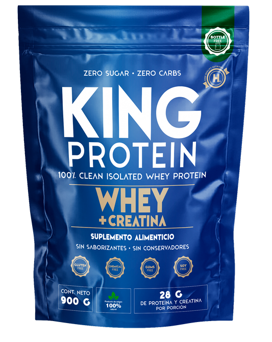 KING PROTEIN CREATINA + PROTEÍNA EN POLVO